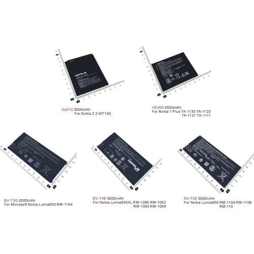 For Microsoft Lumia 950 BV T5E Battery BV-T5E BVT5E RM-1106 RM-1104 RM-110 3000mAh Full Capacity Batteries