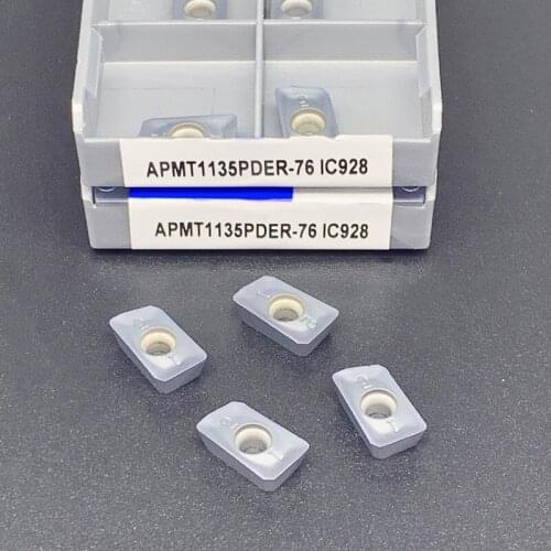 APMT1135 PPER-76 IC928 Milling Cutter Turning Tool Carbide Inserts APMT 1135 IC 928 Face Lathe Milling