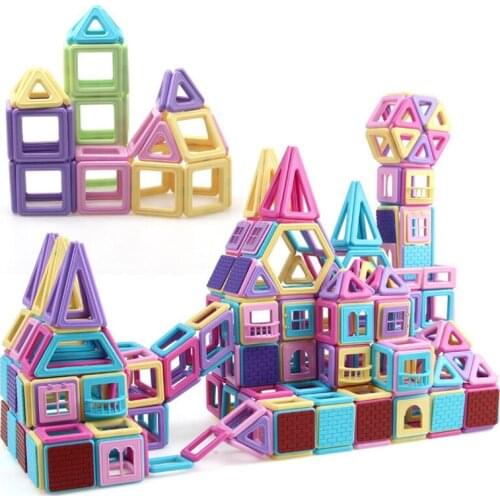 Big Size Magnetic Designer Construction Set Model & Building Toys For Children Magnet Blocks Kids Gifts Kids Educational Toy