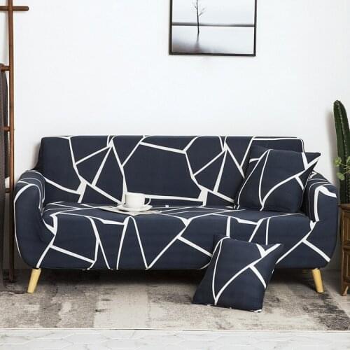 Leaves Sofa Cover Elastic Tropical Plant Slip-Resistant Removable Tight Wrap Slipcovers 1/2/3/4-seater 1PC