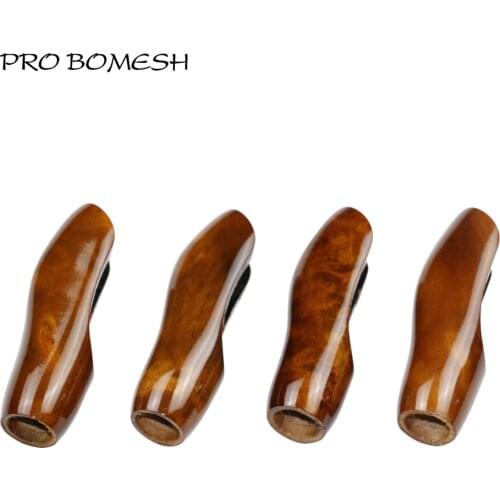 Pro Bomesh 1 Piece 9.5g Fuji VSS16 Reel Seat Wood Rear Grip Split Grip DIY Fishing Rod Building Component Repair Rod Pole
