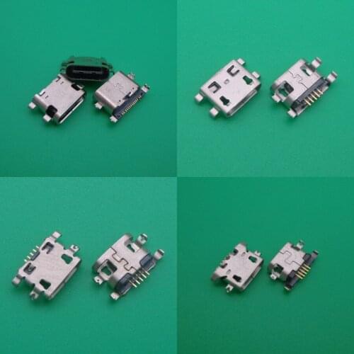 2pc Micro USB Charging Dock Port Socket Jack Connector Repair For infinix X603 X602 X604 X600 X601 X624 X608 X556 X557 X573 X559