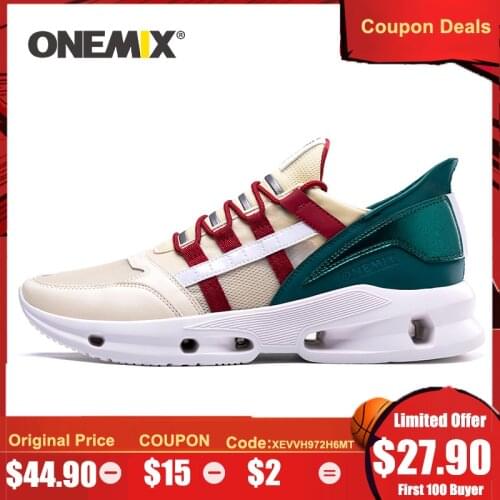ONEMIX Retro Sneakers Men Breathable Mesh Casual Harajuku Shoes Walking Vintage Man Comfortable Fashion Running Shoes for Women