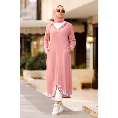 Islamic women long jacket Women Cap Islamic Sports Wear for Muslim Female Hijab dress jackets for Women Muslim long Cardigan