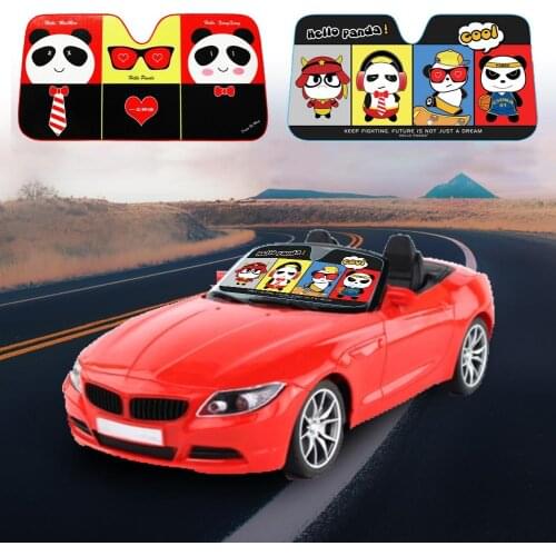 Cartoon Auto Car Sun Shade Sunshade Car Window Windscreen Sun Visor Covers Car Solar Protection Parasol Universal