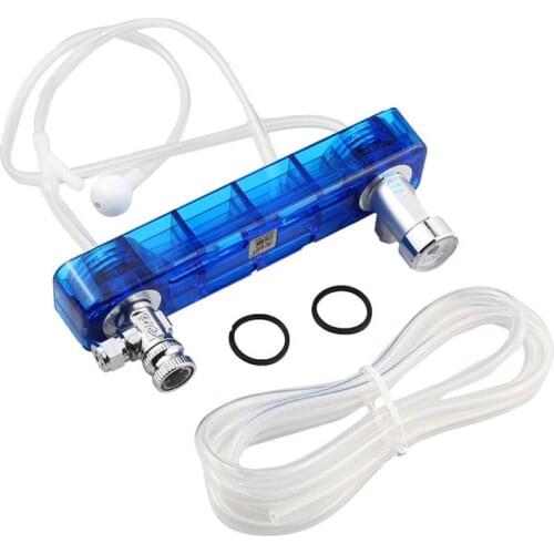 DIY CO2 Diffuser D501 Kit Planted Aquarium CO2 Diffuser Needle Valve Pressure Gauge Generator