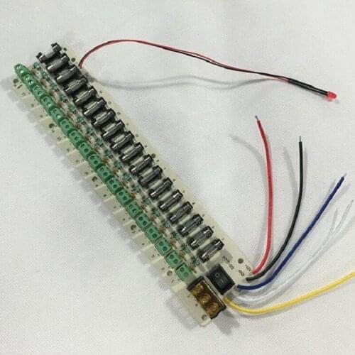 18way power supply board 12V distribution board power patch board Wiring terminal