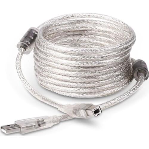 With dual magnetic ring USB2.0 DAC audio decoder data cable for printer data cable