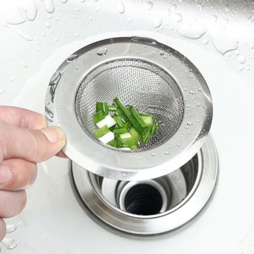 Leak Net Home Floor Drain Kitchen Sink Slag Stainless Steel Kitchen Sink Filter Bathroom Floor Drain Slag Cleaner Food Slag