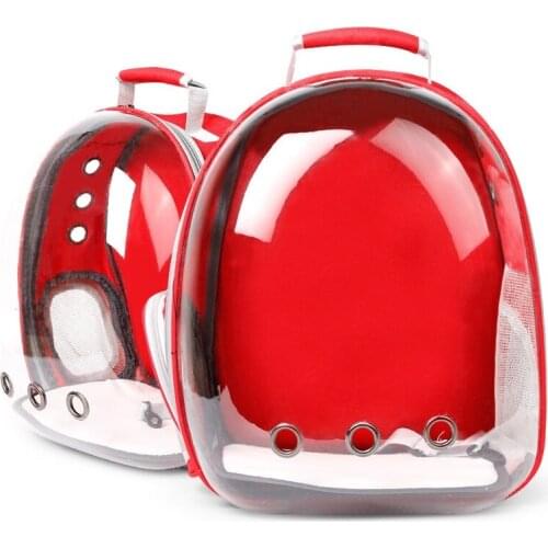 Cat Carrier Bags Breathable Pet Carriers Small Dog Cat Backpack Travel Space Capsule Cage Pet Transport Bag Carrying For Cats
