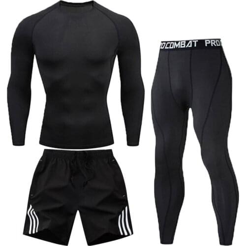 New Winter Thermal Underwear Sets Men Quick Dry Anti-microbial Stretch Mens Thermo Underwear Male Warm Long Johns Fitness