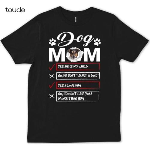Funny Jack Russell Terrier Owner Fur Mom Dad Gift T-shirt