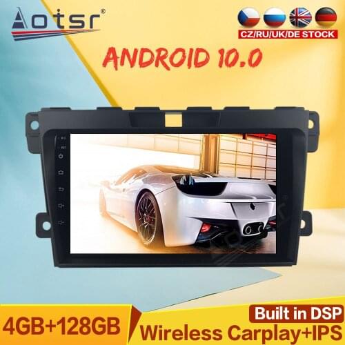 128G For Mazda CX-7 2007 - 2016 Android Car Radio Player GPS Navigation Auto Stereo Video HD Multimedia HeadUnit Carplay 4G SIM