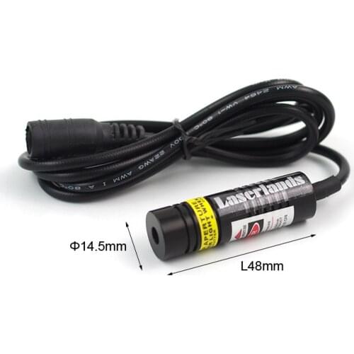 1448 Focusable 648nm 650nm 5mW 100mw 200mW Red Laser line Diode Module w/ Adapter