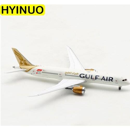 16CM 1/400 Scale 787 B787 airplane Model GULF AIR Airline aircraft Static Diecast Alloy landing gear Plane Kids Toys collect