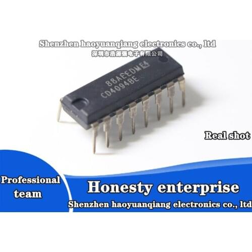 10PCS-50PCS Genuine original CD4094BE CD4094 directly inserted i directly inserted into DIP-16 8-BIT shift register chip