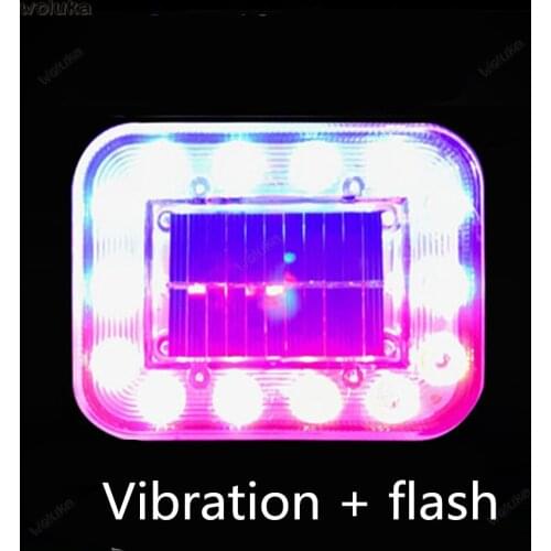 Car anti-tailing solar warning strobe light car truck car night safety LED free wiring taillights CD50 Q04
