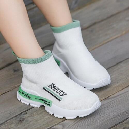 Children sports girls mesh shoes boys student dance shoes breathable shoes kid sock shoes kids shoes for girl boys shoes