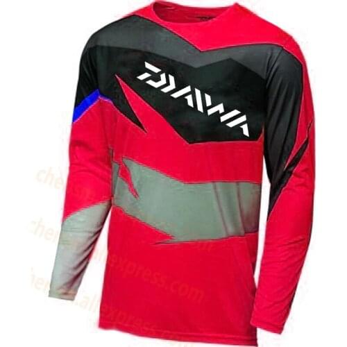 2020 DAIWA New Style Fishing Clothing Sunscreen Anti-uv Breathable Coat Long Sleeve Quick Dry Summer Fishing Size XS-5XL Shirt