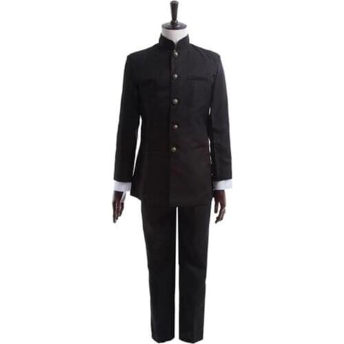2019 Mob Psycho 100 Cosplay Costumes Kageyama Shigeo Japanese School Boy Uniform Jackets Pants Clothing Set