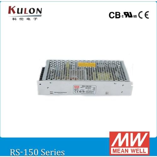 Genuine Mean Well RS-150-5 130W 5V 26A meanwell Switch mode Power Supply CB UL CE approved