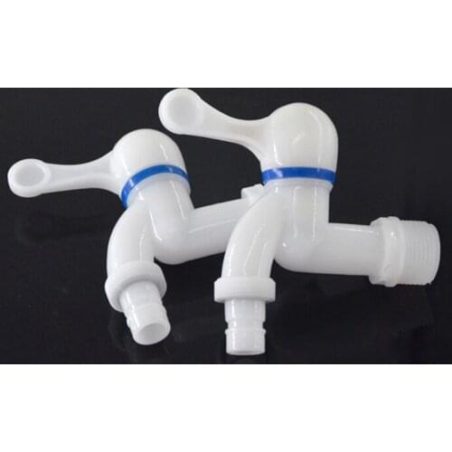 One Piece 20mm Diameter Plastic ABS Faucet Thread Seal Rubber Ring Faucet Washing Machine Simple Faucet Household Supplies