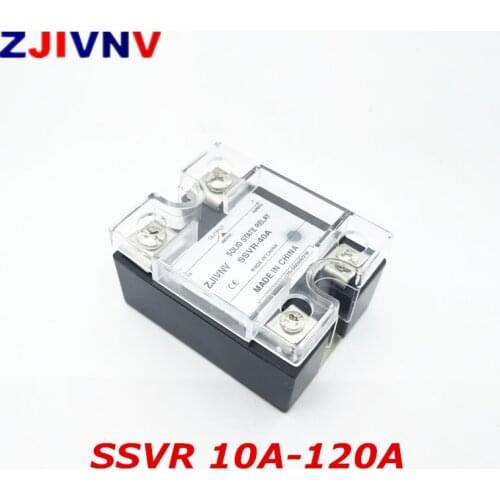 Single phase SSVR 10A 25A 40A 60A 80A 100A 120A Load voltage 380vac control 470~560Kohms