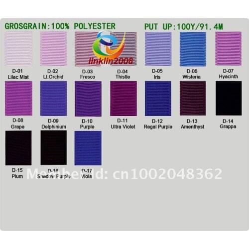 Wholesale 100Yards Grosgrain Ribbon D Colour Wedding Decorate Ribbon&Hair Bows For DIY 5/8"(16mm)--Free Shipping 100% Polyester