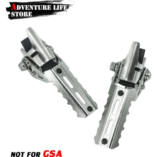 Motorcycle Highway Front Driver Footrest Foot Pegs Rest Pedal Pad Footpegs For BMW R1250GS R1250 GS LC 22MM-25MM R1200GS LC