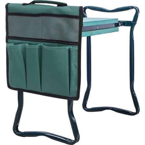 Portable Garden Kneeler Tool Bag Garden Tool Storage Bag Tool for Knee Stool Gardening Tools Cart Flatbed Storage bag Toolkit