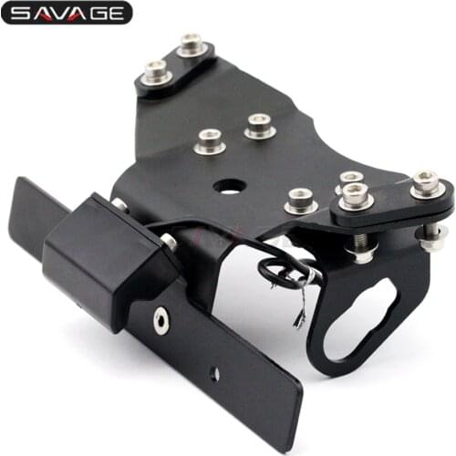 Tail Tidy Fender Eliminator For KAWASAKI ER-6N ER-6F 2009-2011 NINJA 400 2010-2012 Motorcycle License Plate Holder LED ER6N ER6F