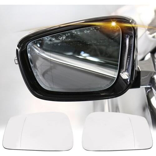 Anti-fog Heated Rearview Mirror Glass Left and Right Side Wide Angle Electric Mirror