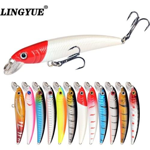 1pcs 7cm/4.7g Fishing Lures Good Quality Minnow Lure 12 Colors Artificial Make Plastic Crankbait Wobblers Fishing Bait pesca