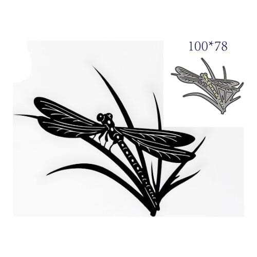 Dragonfly Shape Metal Cutting Die DIY for Scrapbooking Decoration Crafts