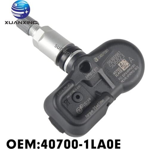 407001LA0E Tire Pressure Sensor Monitoring System 433MHz PWV-C811 PMV-107S For QX50 QX60 QX70 Q50 Q60 2014-2017