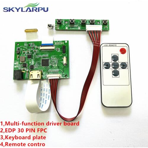 Skylarpu 30PIN LCD Controller driver board 1HDMI EDP work for screen resolution 1920*1200 1920*1080 1600*900 1366*768 1280*800