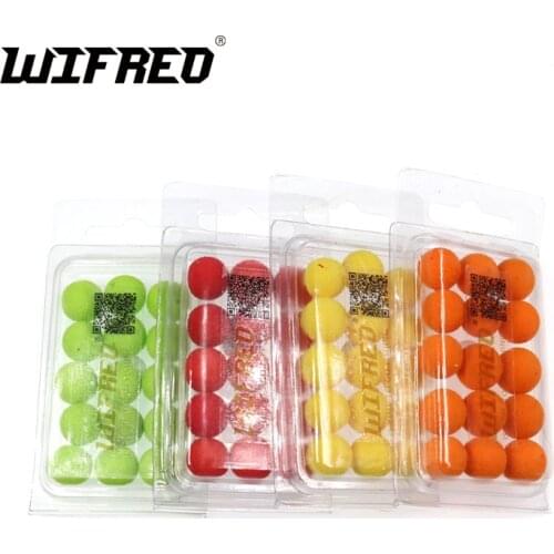 Wifreo 15PCS/30PCS 12mm Carp Fishing Pop Ups Boilies Baits Corn Apple Strawberry Sweet Potato Flavor Carping Bait