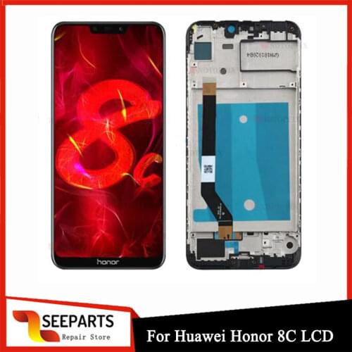 For Huawei Honor 8C LCD Display Touch Screen Digitizer Assembly For Huawei Honor 8C LCD BKK-AL10 Screen Replacement Parts