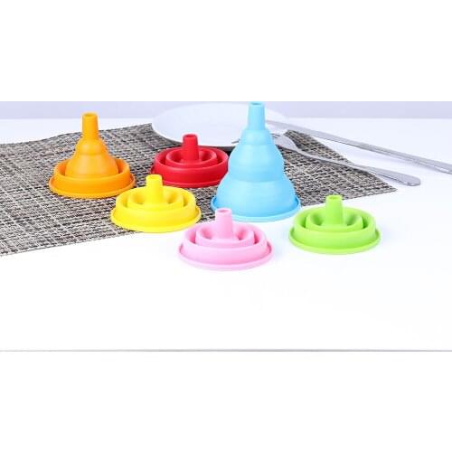 1pcs Convenient Foldable Silicone Funnel Diy Diamond Painting Tools Diamond Mosaic Tools New diamond Embroidery Accessories Tool