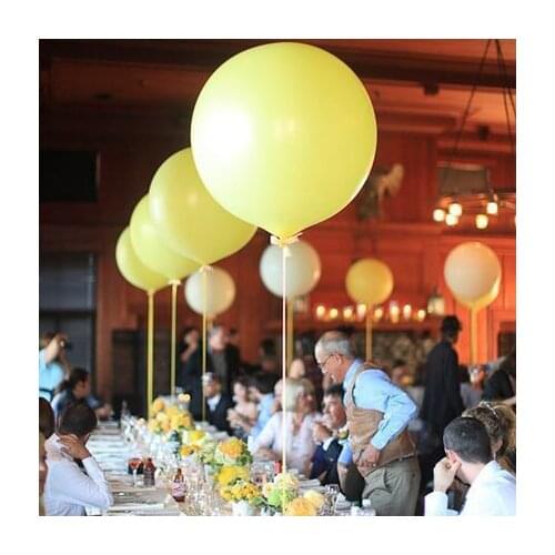 10pc 18inch Round Clear White Blue Pink Red Purple Color transparent Big Giant Balloon birthday Party Wedding Valentines Day