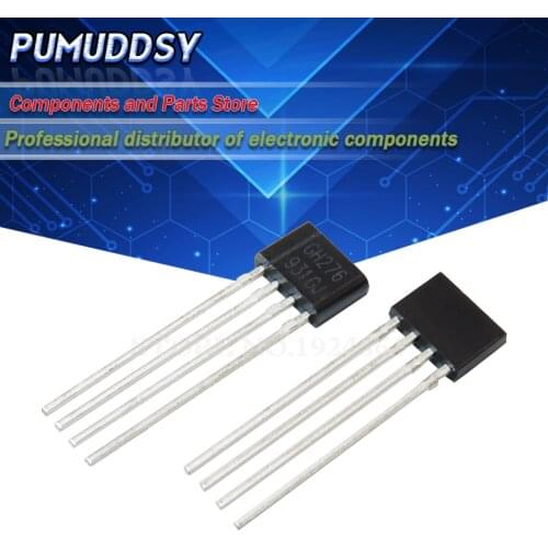 10PCS Fan motor Hall ATS276 YS276 EG276 276 276G 276H ATS276H ATS276G AH276 SS276 HAL276 MARKING 276 SIP-4