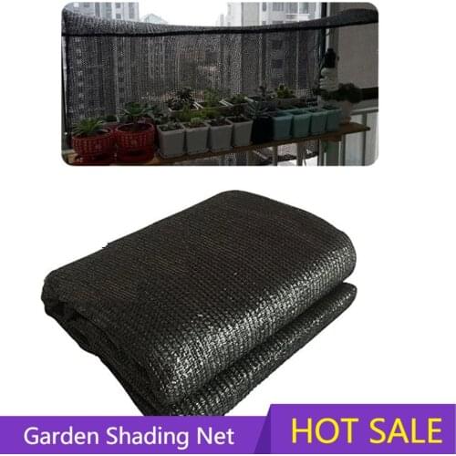 3pin 50% Shading Garden Sunshade Net UV Protection Black Sun Shade Nets Sun Sails Succulents Plants Cover Sun Shelter