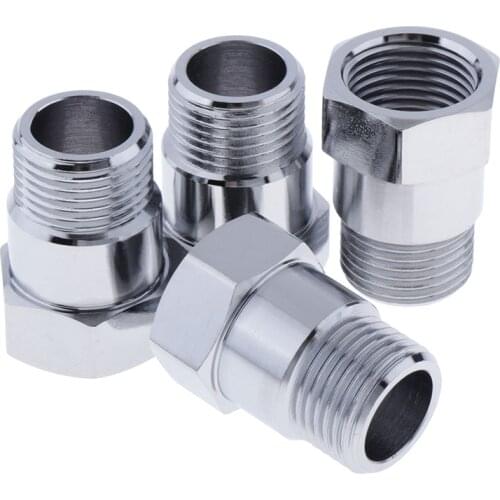 4Pcs O2 Sensor Extender Spacer Extension Adapter M18X1.5 O2 Bung