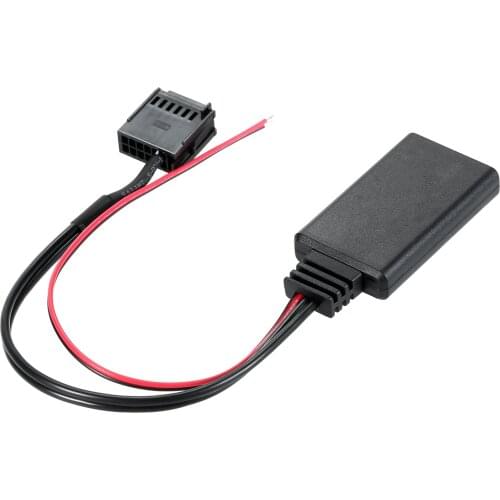 Car AUX-IN Radio Adapter Cable Wireless BT Module Replacement for Ford Focus Mondeo 6000 CD AUX-IN Radio Adapter