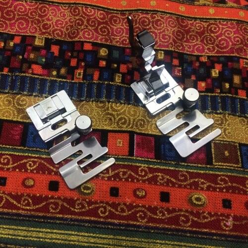 Household multi-function universal sewing machine elastic fabric 9907-6 band handle presser foot