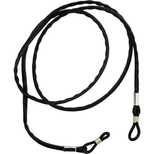 Black PU Leahter Eyeglass Chain Sunglasses Cord Neck Strap Chains Lanyards for Women Men Children 67 CM