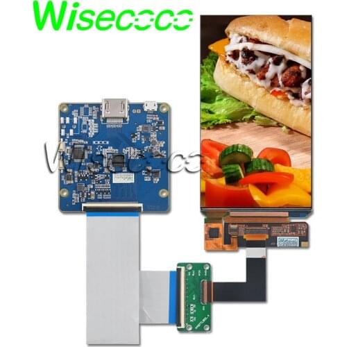 Wisecoco OLED AMOLED Display 5 Inch 720x1280 Rapberry Pi Lcd Screen Mipi Hdmi -Compatible Controller Board 100% NTSC