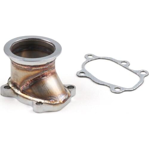 For T25 T28 GT25 GT28 Turbo V-Band Flange Stainless Turbine Housing Adaptor 63mm