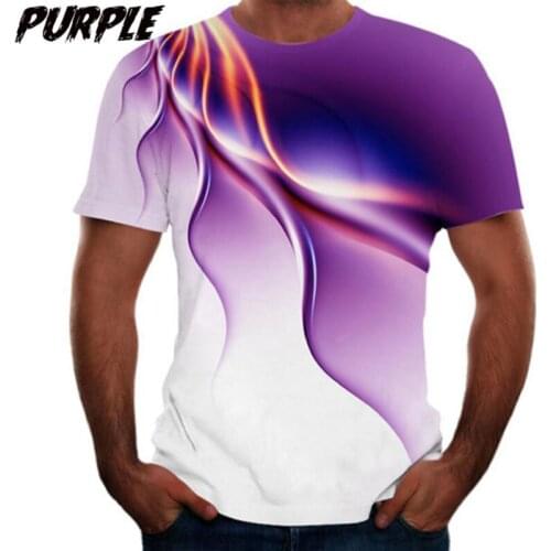 2021 Summer T Shirt Men Streetwear O Neck Short Sleeve Tees Tops Punk Style Casual 3D Print Oversized Pullover Male Clothes