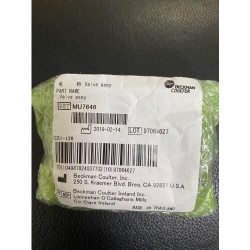 MU7646 valve assy for BECKMAN AU5800，AU5821 Chemistry analyzer (New,Original)